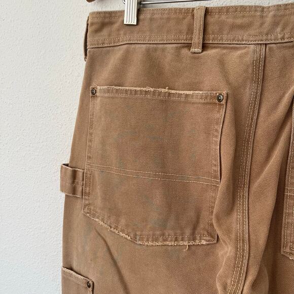 Vintage 90s / Y2K Polo Ralph Lauren Canvas Carpenter Pants // Size 34 x 34 - Picture 5 of 7